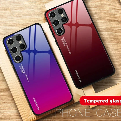 Gradient Tempered Glass Cover For Samsung
