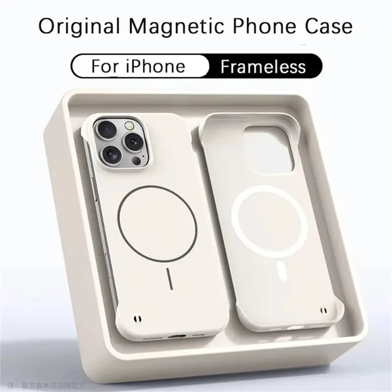 Hard PC Matte Frameless Case for iPhone