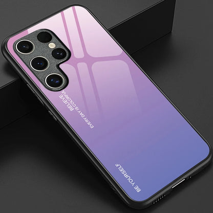 Gradient Tempered Glass Cover For Samsung