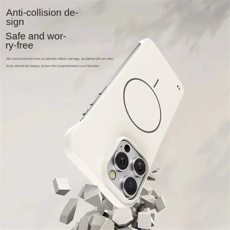 Hard PC Matte Frameless Case for iPhone