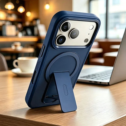 Invisible Stand Matte Case for iPhone