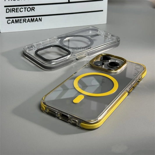 Hybrid Armor Transparent Case For iPhone