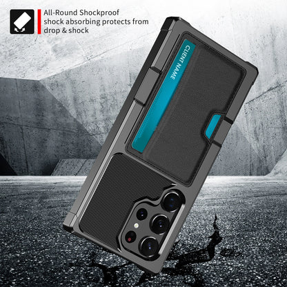 Shockproof Card Pocket Case for Samsung Galaxy