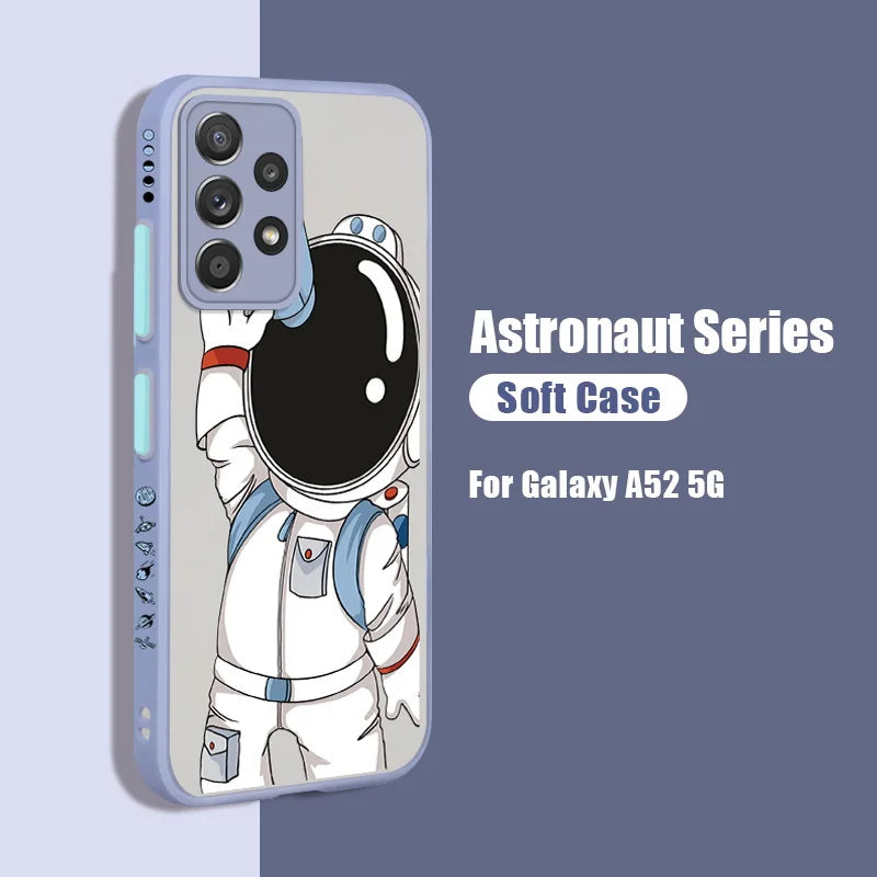 Astronaut Acrylic Matte Case For Samsung Galaxy