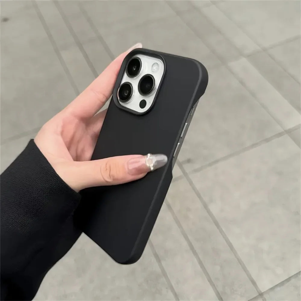 Ultra Thin Silicone Matte TPU Case for iPhone