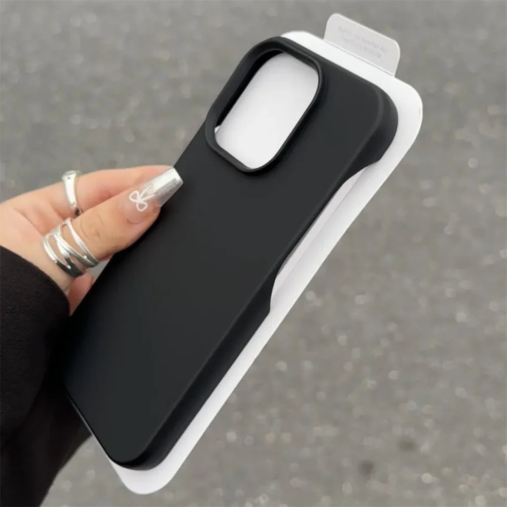 Ultra Thin Silicone Matte TPU Case for iPhone