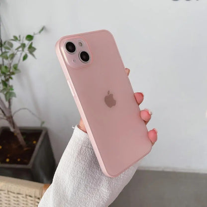 Ultra Thin Soft Clear Matte Case For iPhone