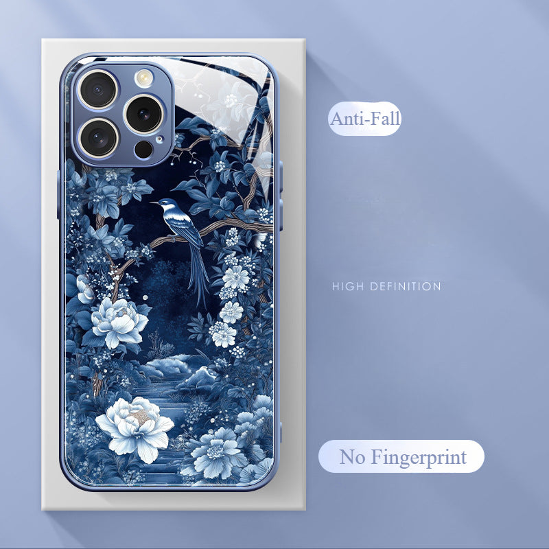 Nature's Birds and Flowers Case For iPhone