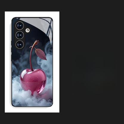 Smoke Cherry Pattern Hard Case for Samsung