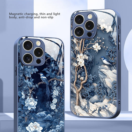 Nature's Birds and Flowers Case For iPhone
