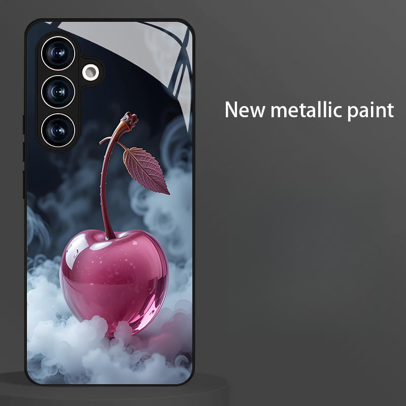 Smoke Cherry Pattern Hard Case for Samsung