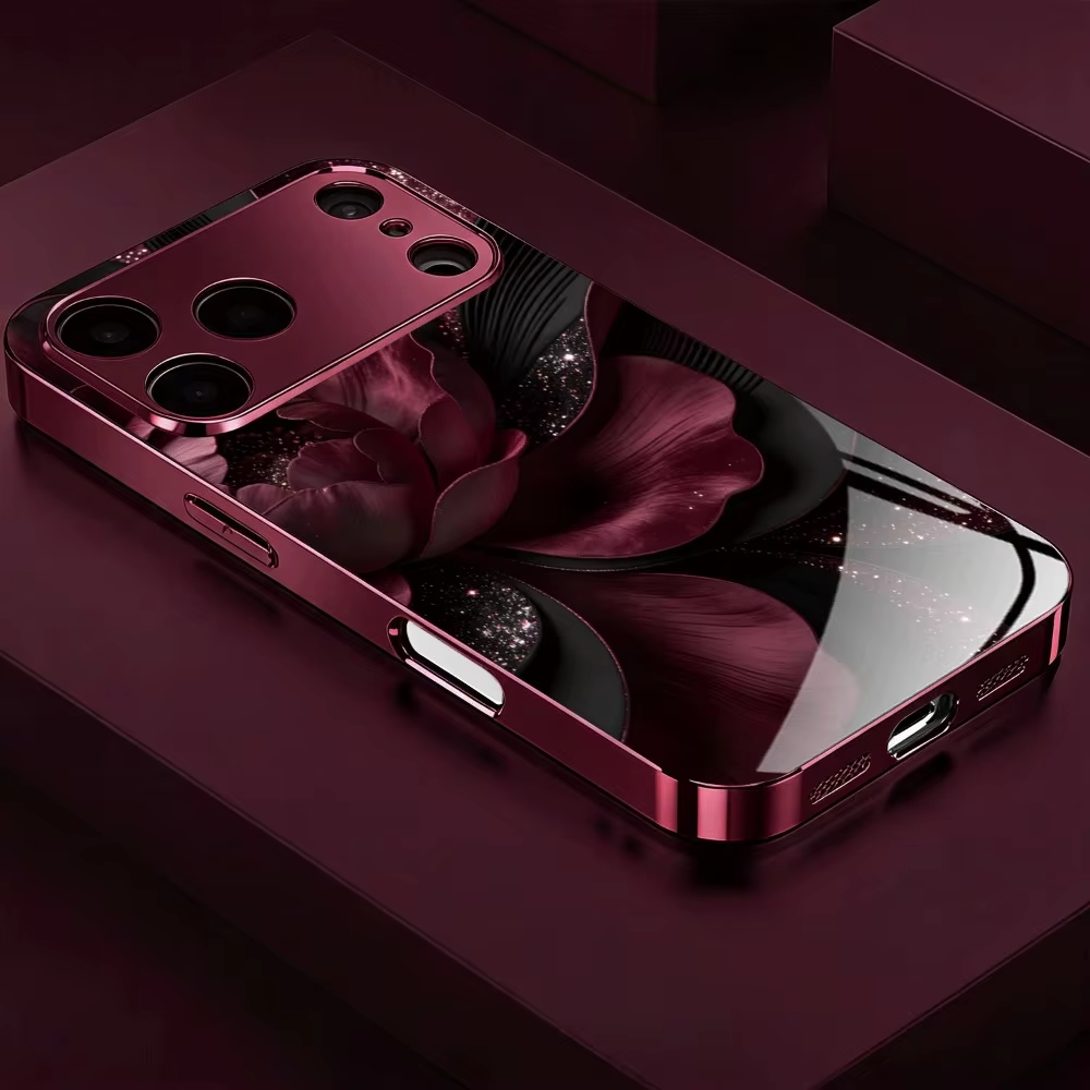 Elegance Floral Pattern Case for iPhone