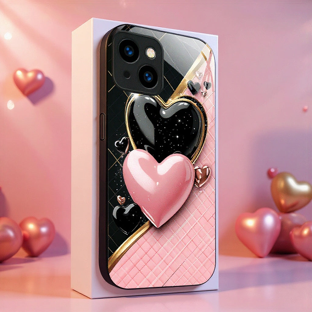 Twin Heart Hard Case for iPhone