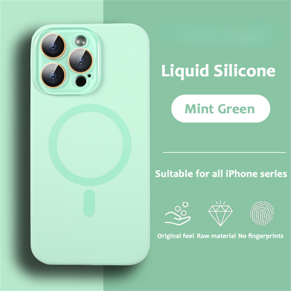 Lens Protection Silicone Case For iPhone