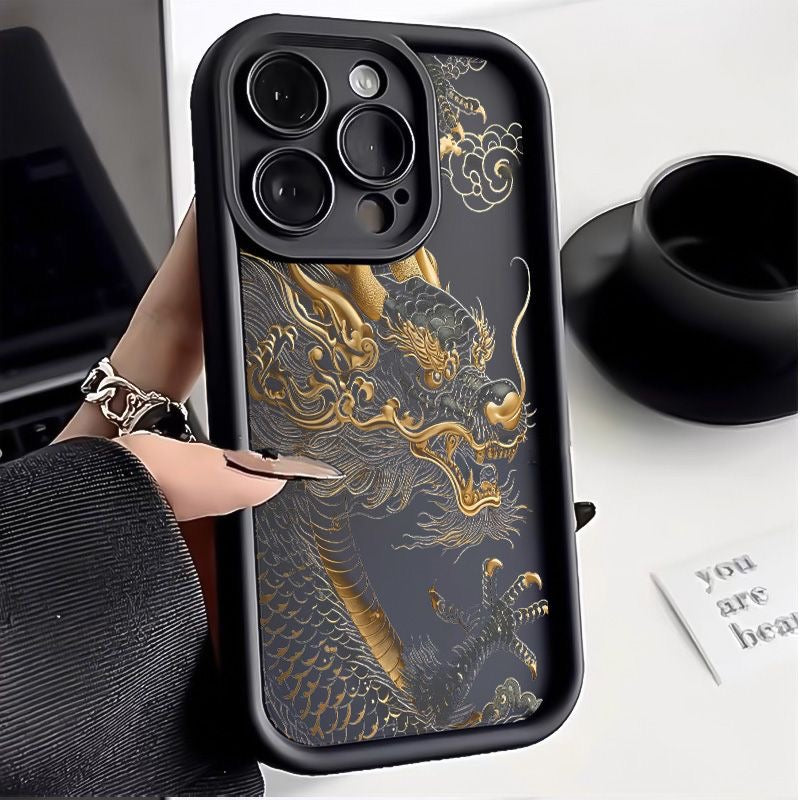 Oriental Dragon Silicone Case for iPhone