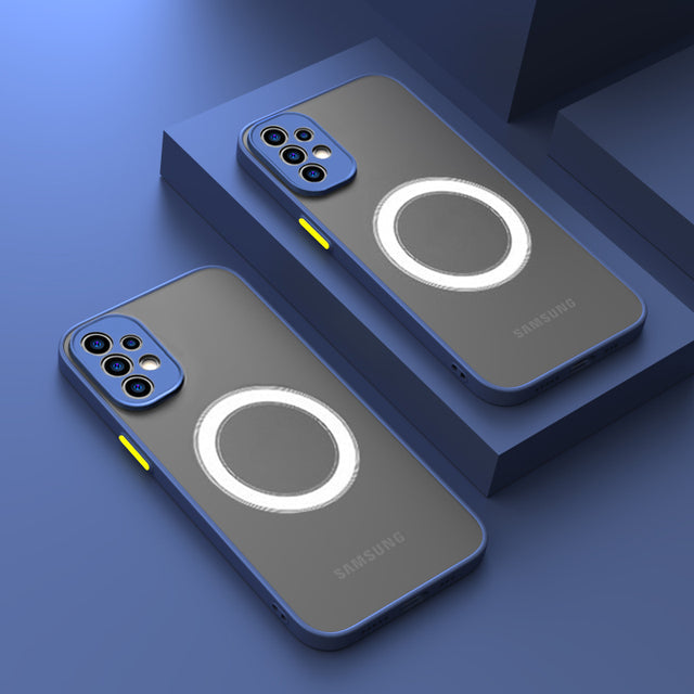 Translucent Shockproof Matte Case For Samsung