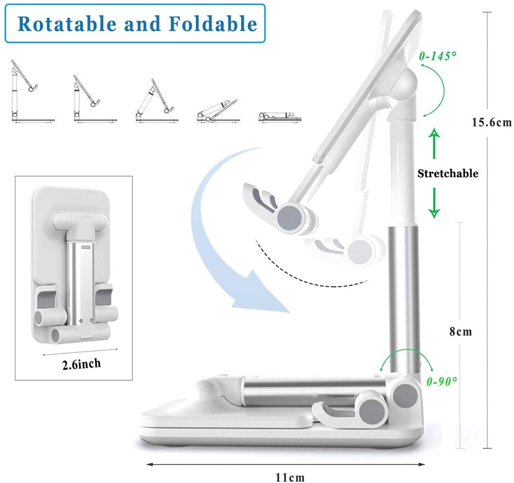 Foldable Extend Support Desk Phone Holder