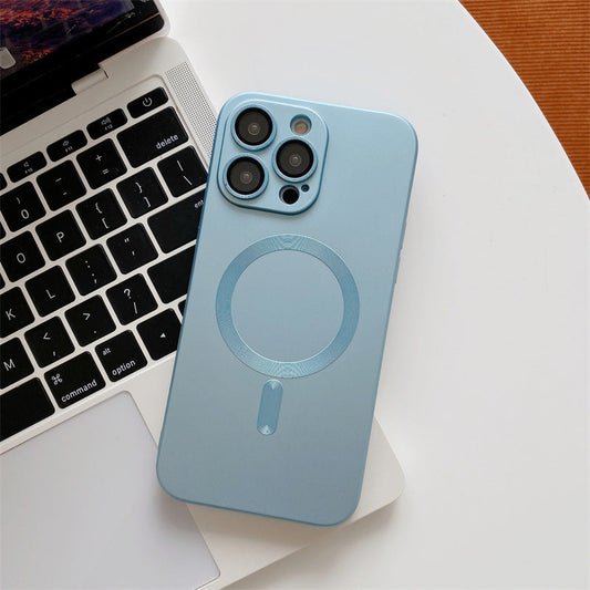 Silicone Shockproof Magnetic Case For iPhone