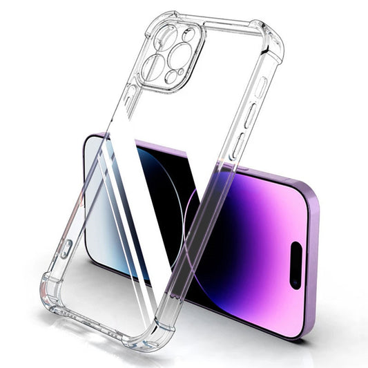 Air Bag Soft Shockproof Clear Case for iPhone