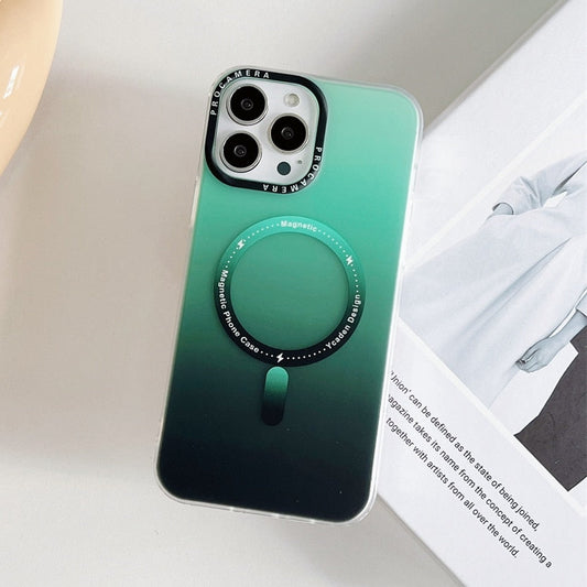 Magnetic Gradient Slim Hard Case for iPhone