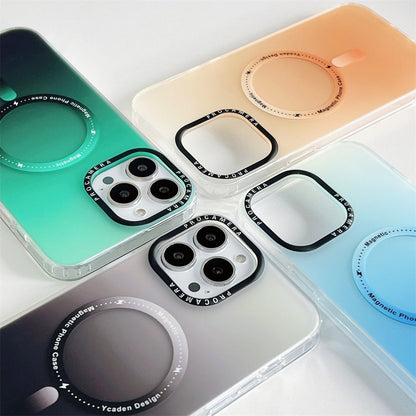 Magnetic Gradient Slim Hard Case for iPhone