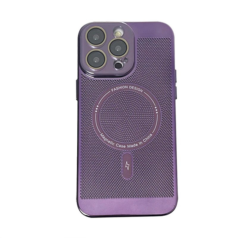 Electroplated Heat Dissipation Case For iPhone