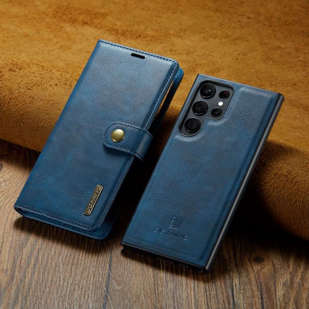 2 in 1 Detachable Flip Leather Case For Samsung Galaxy